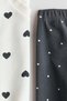 2-piece frill-detail cotton set - 2