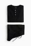 2-piece waffled loungewear set - 6