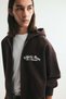 Oversized Fit Printed zip-through hoodie - 3