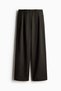 Wide tailored trousers