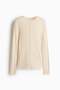 Long-sleeved pima cotton top - 5
