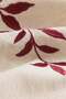 Embroidery-motif linen-blend table runner - 2