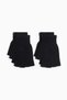 2-pack fingerless gloves