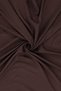 Patterned Cotton Viscose Scarf Dark Brown - 2