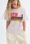 Oversized printed T-shirt