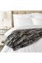 Amazon Bespoke Faux Fur Blanket - Gray - 2