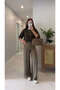 Killas Khaki Elastic Waist Tensel Jeans - 3