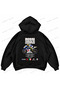 Valentino Rossi · Yamaha Yzr-M1 · 2009 Front and Back Printed Oversize Boxy Hooded Hoodie