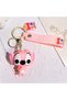 3D Luxury Boy Anime Disney Stitch Silicone Keychain & Bag Accessory - 2