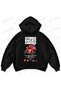 Casey Stoner · Ducati Desmosedici Gp7 · 2007 Front and Back Printed Black Oversize Boxy Hoodie