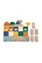 31 Pieces Wooden City Themed Block Toy 36-558 - 3