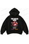 Troy Bayliss · Ducati 999 F06 · 2006 Front and Back Printed Black Oversized Boxy Hoodie
