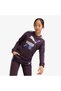 T7 Crew Tr Kids Purple Sweatshirt - 2