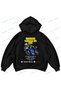 Valentino Rossi · Yamaha Yzr-M1 · 2005 Graphic Printed Oversize Boxy Hooded Sweatshirt