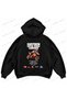 Nicky Hayden · Honda Rc211V · 2006 Front and Back Printed Black Oversize Boxy Hoodie