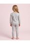 Girls Grey Quilted Thermal Set, 2 Pieces - 4