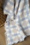 Double single bedspread lauren indigo - 2