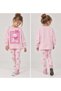 Bearish Pink Girls' Seasonal Sweat T-Shirt - 5