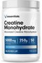 Blue Raspberry Creatine for Women and Men - Easy Blend, Vegetarian - Flavored Creatine Monohydrate Powder - Made in USA - 5 Grams Per Serving - 50 Servings