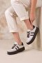 Dorva Imported Special Series Round Sole Women's Sneakers Beige - 3
