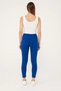 Women's High Waist Fleece Lined Gathering-Flexible-Casual-Sports Fitness Pilates Zumba Yoga Leggings - 3