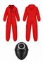 Adult Squid Game Costume - Red Game Guard Costume - 2
