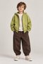 Balon Cut Pants with Pins Detail in Gabardine for Children - 2