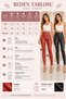Women's High Waist Slim Fit Stylish Leather Trousers with Pocket Detail - 6