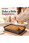 Bliss 9 Inch Rectangular Cake Pan, Heavy Duty Carbon Steel Nonstick Baking Tray, Black 35220L20 - 4