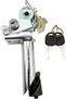 Electric Scooter & E-Bike Seat Lock with Key – Heavy Duty Anti-Theft Bike Seat Post Clamp, Adjustable Height Security Lock for Delivery Bikes, Folding Bikes & Scooters