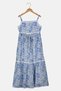 Kids Girl Floral Print Dress, Multicolor - 2