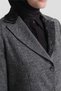 Lace Tweed Jacket Anthracite - 8