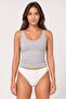 Women 5 Pcs Solid Pull On Panties, Multicolor