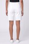 Women Solid Denim Shorts, White - 4