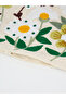 1-Piece Embroidered Square Cushion Cover 18x18inches, Cotton - 4