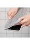 Microfibre pad for flat mop - grey 12x37 cm - 4