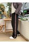 Baggy Fit Tracksuit with Ethnic Stripe Pattern on the Side Black 5136 - 3