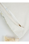 1-Piece Embroidered Square Cushion Cover 18x18inches, Cotton Blend - 4
