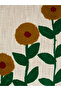 1-Piece Embroidered Square Cushion Cover 18x18inches, Cotton - 2