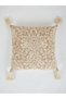 Beige Square Cushion Cover Single18*18 - 3