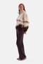 Multicolor Women's Half-Zip Landscape Patterned Sweatshirt - 3