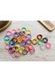 500 Pieces Hair Braiding Elastic Mini Elastic Hair Ties Accessory for Hair Styling and Braiding - 2