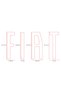 Reflective Lettering Sticker Set for Fiat Front Grille, Decorative Sticker That Glows in Night Light (1 Piece) - 5