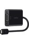 15 cm Usb-C To Vga Adapter - Black, F2CU037bt