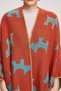 Long Patterned Poncho - 4