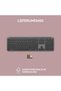 لوحة مفاتيح لاسلكية Signature Slim K950، تصميم نحيف، تبديل بين الأجهزة أثناء الكتابة، كتابة هادئة، بلوتوث، متوافقة مع أنظمة تشغيل متعددة، ويندوز، ماك، كروم، تخطيط DEU QWERTZ، لون جرافيت - 8