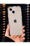 iPhone 15 Plus (6.7 Inch) Compatible Super Slim Silvery Shiny Sparkling Hard Glossy and Non-Yellowing Thin Transparent Mica Case - 4