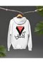 7 October Palestine Printed Oversize Hooded Sweatshirt