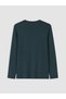 Rmz Gi̇yi̇m Farkiyla Zero Roba Collar Long Sleeve Men's T-Shirt - 8