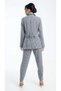 Long-Sleeve Checkered Jacket - 4